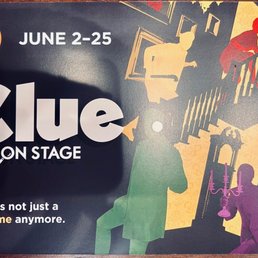 Come, see this show soon because it's going at the end of the month! CLUE ON STAGE Come, see this show soon because it's going at the end of the month! CLUE ON STAGE