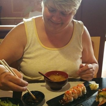 Sushi Up - Here is one very happy customer. - Sushi Bars Near Me - Orem, Utah