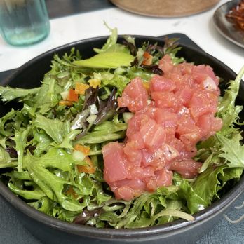Grandson Steaks - Citrus Salad with added Ahi Poke - Steakhouses Near Me - San Diego, California Grandson Steaks - Citrus Salad with added Ahi Poke - Steakhouses Near Me - San Diego, California