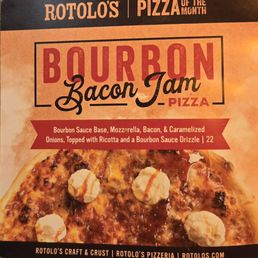 Bourbon Bacon Pizza Bourbon Bacon Pizza