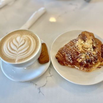 Le Coffee Shop - Cookie latte and almond croissant - Breakfast & Brunch Near Me - Temecula, California Le Coffee Shop - Cookie latte and almond croissant - Breakfast & Brunch Near Me - Temecula, California