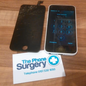 Phone Surgery - iPhone 5C screen repair - Mobile Phone Repair Near Me - Liverpool, XMS