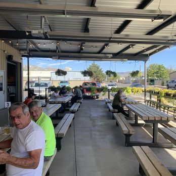 Bombs Away Beer Company - Covered Patio - Breweries Near Me - Albuquerque, New Mexico
