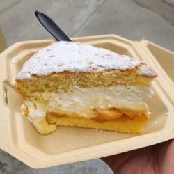 Alfa Bakery - Peach Sponge Cake Slice