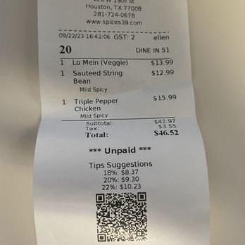 Spices 39 - Bars Near Me - Houston, Texas