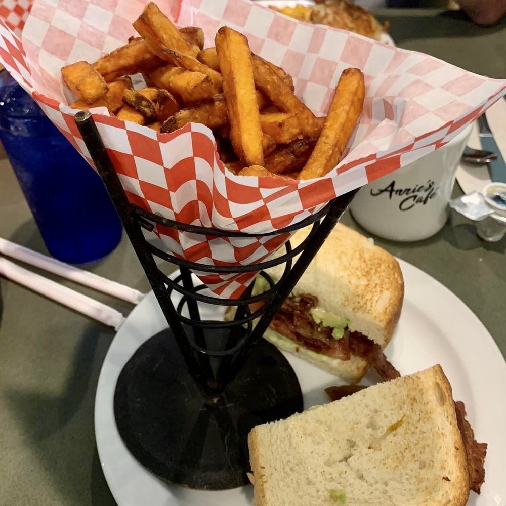 Annie's Cafe - Temecula - This is a BLT with avocado and the fries with her so good - Breakfast & Brunch Near Me - Temecula, California