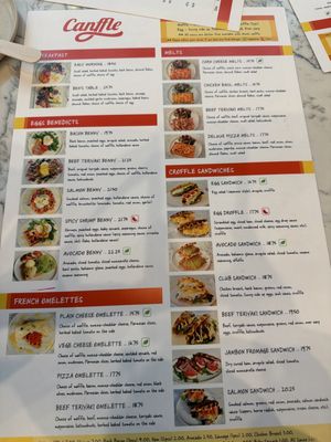 Menu photo 1 Canffle Vancouver, BC Menu photo 1 Canffle Vancouver, BC