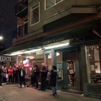 Shiro's - Waiting for open - Sushi Bars Near Me - Seattle, Washington