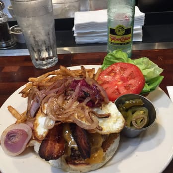 Counter Cafe East - Ladies and gentlemen this is a $20 burger. I thought I would never say this but I might've paid more for this monster. - Breakfast & Brunch Near Me - Austin, Texas