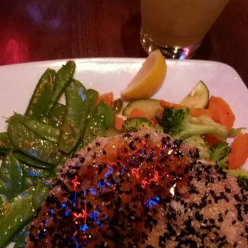 Half Shells Seafood Grill - Feature: Seasame Crusted Swordfish OMGosh! So Good!! - Seafood Near Me - Plano, Texas Half Shells Seafood Grill - Feature: Seasame Crusted Swordfish OMGosh! So Good!! - Seafood Near Me - Plano, Texas