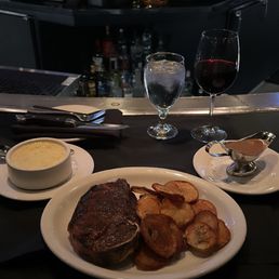 Prime "bone-in" Kansas City Strip