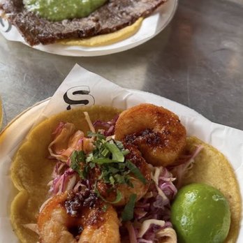 Santo Taco - Carne asada, shrimp taco - Mexican Near Me - New York, New York