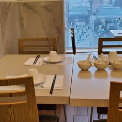 Bayview Kitchen - New chairs and tables.