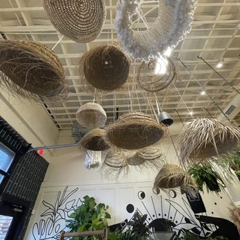 The Planting Hand - Interesting wicker and yarn chandeliers - Nurseries & Gardening Near Me - Dallas, Texas