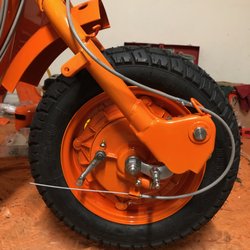 Mile High Powder Coating - front fork assembly