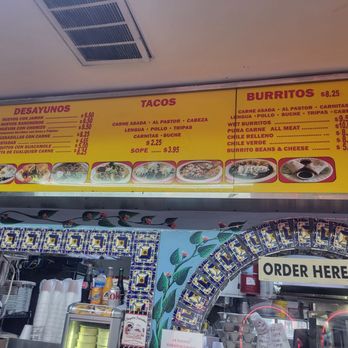 Sergio's Tacos - Meno - Mexican Near Me - Montebello, California