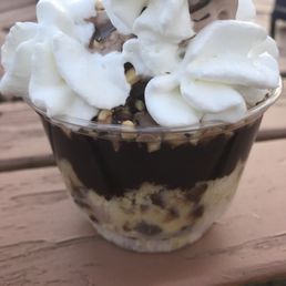 Cookie dough sundae. Cookie dough sundae.