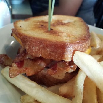 Willy's Kitchen - BBC bacon cheddar meatloaf sandwich on sourdough.  AWESOME! - American Near Me - Glen Burnie, Maryland