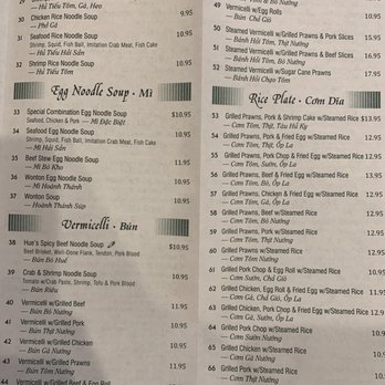 Pho Thai Hung - Menu - Vietnamese Near Me - Richmond, California Pho Thai Hung - Menu - Vietnamese Near Me - Richmond, California