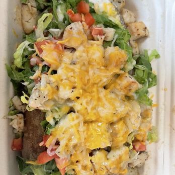 Mykonos Gyros - Chicken Baked Potato - Greek Near Me - Columbus, Ohio Mykonos Gyros - Chicken Baked Potato - Greek Near Me - Columbus, Ohio