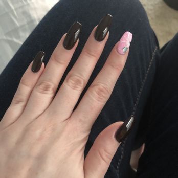 Vivian Nail Spa - Nail art done by Mary (liquid gel fill on acrylic nails) - Nail Salons Near Me - Springfield, Virginia Vivian Nail Spa - Nail art done by Mary (liquid gel fill on acrylic nails) - Nail Salons Near Me - Springfield, Virginia