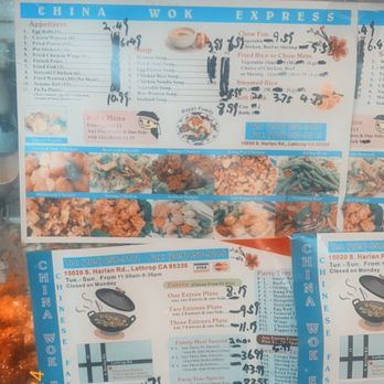 China Wok Express - Chinese Near Me - Lathrop, California