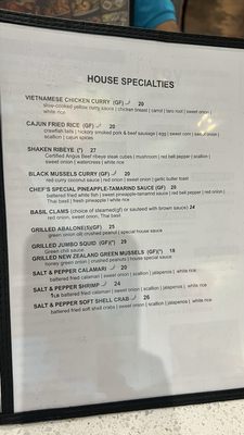 Menu photo 4 Juicy Claws Restaurant Austin, TX