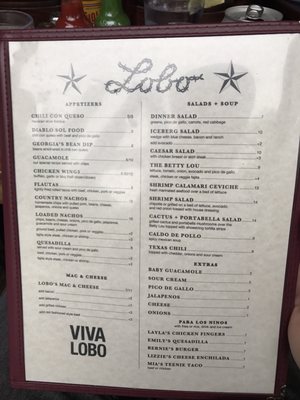 Menu photo 5 Lobo Brooklyn, NY