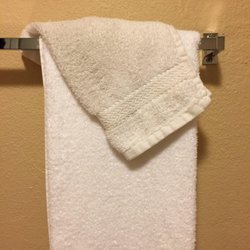 Nothing says, come take a bath or shower, like a dirty wash cloth.