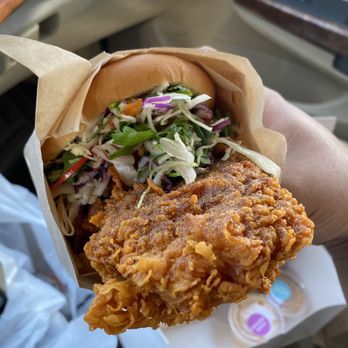 Daybird - Hot Szechuan Chicken Sando - Chicken Shop Near Me - Los Angeles, California Daybird - Hot Szechuan Chicken Sando - Chicken Shop Near Me - Los Angeles, California