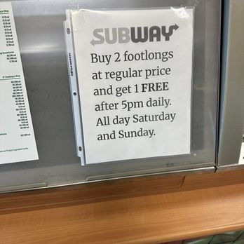 Subway - False advertising - Sandwiches Near Me - Hayward, California