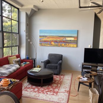 Ashley HomeStore - Accent chair under painting, tilts & swivels. - Furniture Stores Near Me - Concord, California Ashley HomeStore - Accent chair under painting, tilts & swivels. - Furniture Stores Near Me - Concord, California