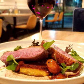 Midlothian Chef's Kitchen - a plate of food and a glass of wine - New American Near Me - Richmond, Virginia Midlothian Chef's Kitchen - a plate of food and a glass of wine - New American Near Me - Richmond, Virginia