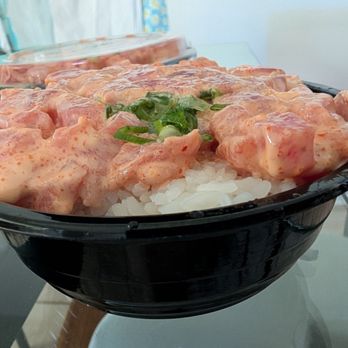 Sushi Bay - All rice sample poke - Sushi Bars Near Me - Kapolei, Hawaii