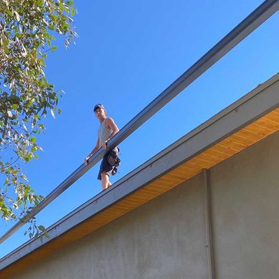 More of our projects: - We are a local business operating out of Palm Springs Ca, We Offer Seamless Aluminum Rain Gutters. Available in 5 and 6 inch K style with 32 colors to choose from; extruded and custom made on site. Also, Custom made box-type rain gutters to accommodate the more modern style home, available in 10ft lengths and 32 colors to choose. Facia covers also available in 10’ lengths. More of our projects: - We are a local business operating out of Palm Springs Ca, We Offer Seamless Aluminum Rain Gutters. Available in 5 and 6 inch K style with 32 colors to choose from; extruded and custom made on site. Also, Custom made box-type rain gutters to accommodate the more modern style home, available in 10ft lengths and 32 colors to choose. Facia covers also available in 10’ lengths.
