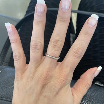 Pavilion Nails - 3 weeks after having nails did end they still look amazing. Only one lifting a little. Overall amazing!! - Nail Salons Near Me - Alpharetta, Georgia Pavilion Nails - 3 weeks after having nails did end they still look amazing. Only one lifting a little. Overall amazing!! - Nail Salons Near Me - Alpharetta, Georgia