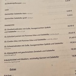 Waldrestaurant Sportgaststätte Ringingen - gluten- und laktosefreie Speisen