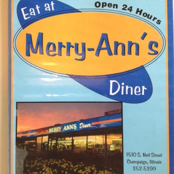 Merry Ann's Diner - Menu - Diners Near Me - Champaign, Illinois