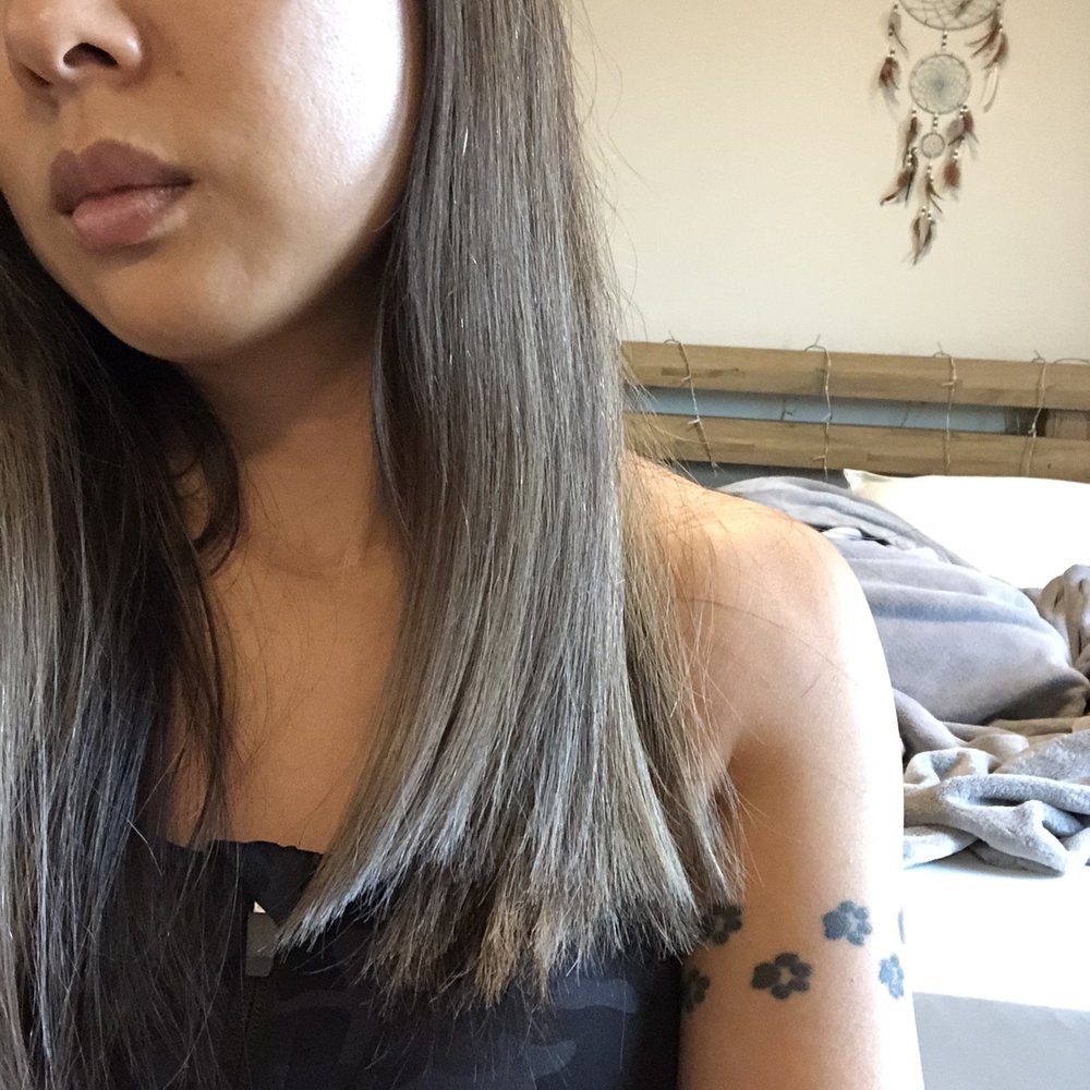 Bombshell Beauty Bar Centerville - Uneven edges from another hair style. Ebony fixed it! - Hair Salons Near Me - Dayton, Ohio