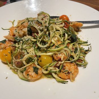 Yard House - Shrimp Zoodle Bowl - New American Near Me - Costa Mesa, California