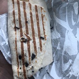The burrito I got from this Taco Bell The burrito I got from this Taco Bell