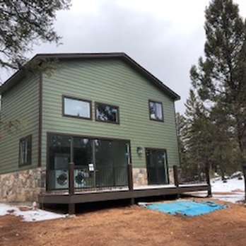 Majestic Mountain Homes - Back of house - General Contractors Near Me - Bailey, Colorado Majestic Mountain Homes - Back of house - General Contractors Near Me - Bailey, Colorado