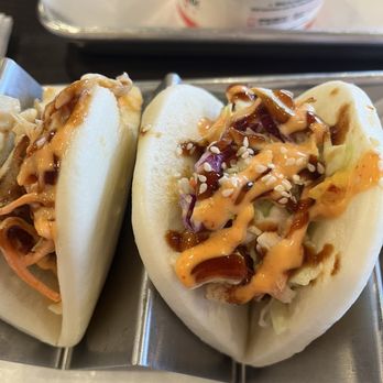 Bonchon Jonesboro - Red Wolf Blvd - Steamed bun filled with pork belly. Pillowy soft buns and fantastic pork belly. Light and delicious. - Chicken Wings Near Me - Jonesboro, Arkansas
