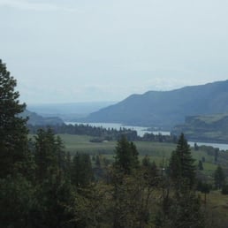 View to the east, Columbia River