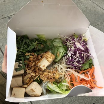 Plenty - Rice noodles with tofu instead of shrimp - Coffee & Tea Near Me - Oakland, California Plenty - Rice noodles with tofu instead of shrimp - Coffee & Tea Near Me - Oakland, California
