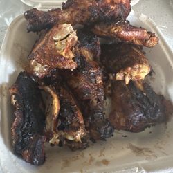 Pollos Aguilar - Burnt "whole chicken"