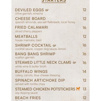 Copper Dog - Starter menu - Pizza Near Me - Wildwood, New Jersey Copper Dog - Starter menu - Pizza Near Me - Wildwood, New Jersey