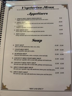Menu photo 6 Thai Classic In Paso Paso Robles, CA