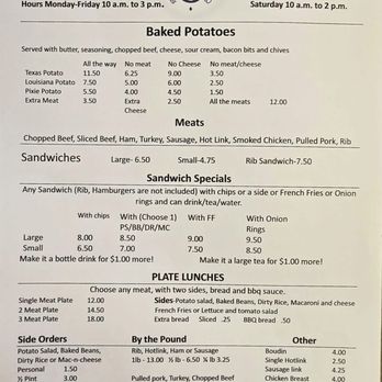 Smokehouse BBQ - Barbeque Near Me - Many, Louisiana