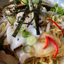 Mushroom Sesame Noodles